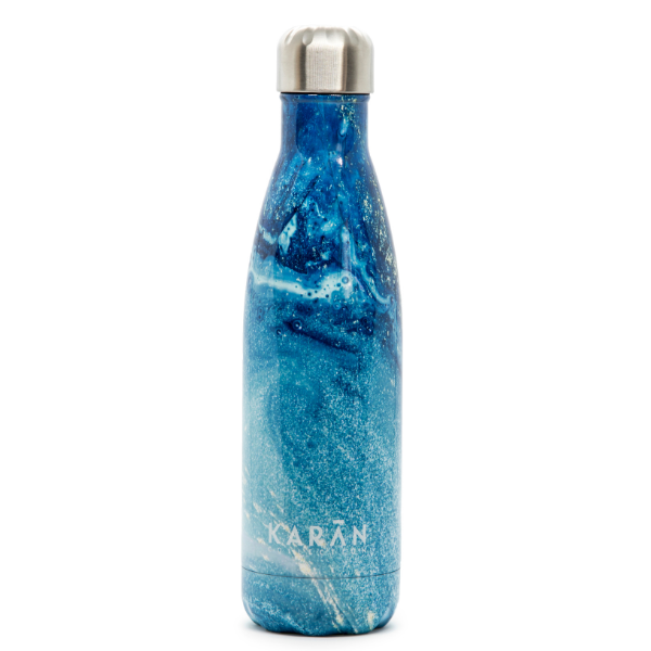 Karan All Day Galaxy Blue Stainless Steel Water Bottle 500 ml