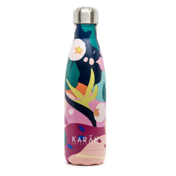 Karan All Day Multicolor Stainless Steel Water Bottle 500 ml