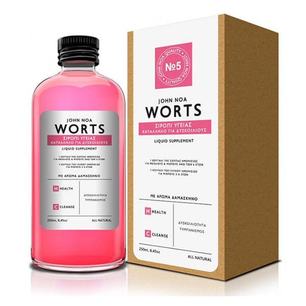 John Noa Worts No5, Shurup Shëndetësor i Përshtatshëm për Kapsllëk 250 ml