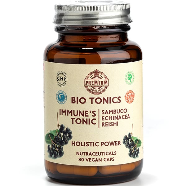 Bio Tonics Immune's Tonic Sambuco & Echinacea & Reishi 30 kapsula