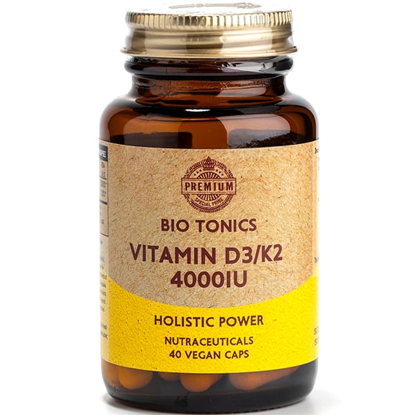 Bio Tonics Vitamin D3/K2 4000iu 40 kapsula