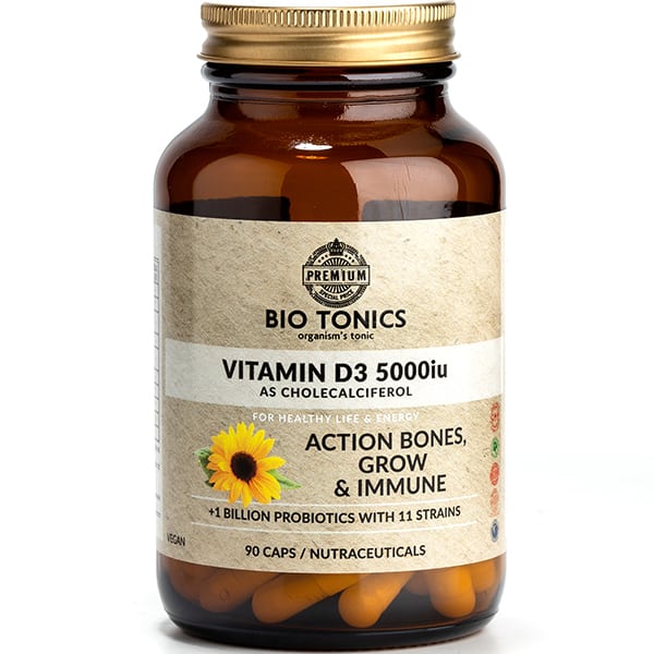 Bio Tonics Vitamin D3 5000iu 90 ndeshje