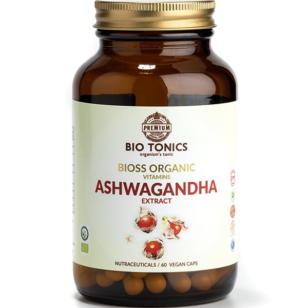 Bio Tonics Bioss Organic Vitamins Ashwagandha Extract 320mg 60 kapele