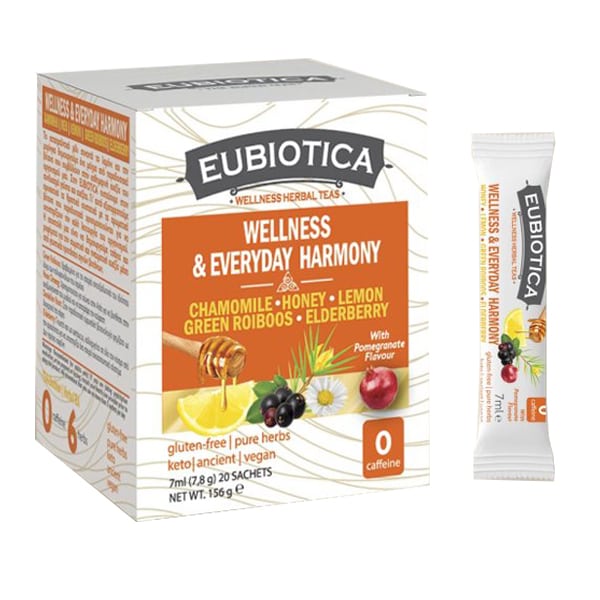 Eubiotica Wellness Herbal Teas Wellness & Everyday Harmony 20x7.8g