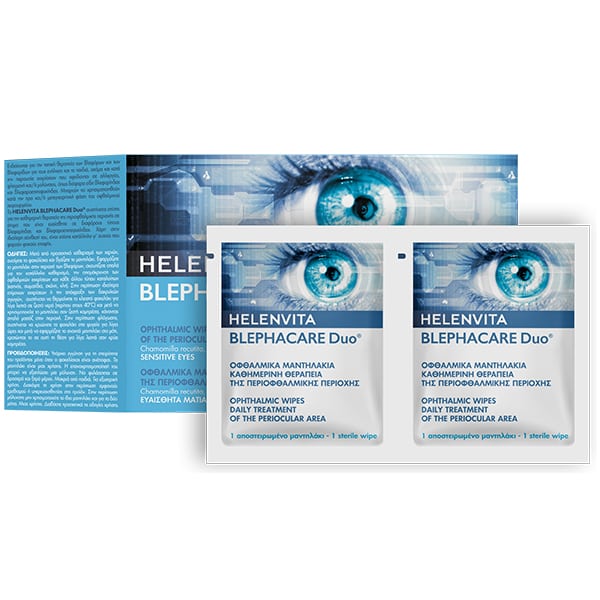 Helenvita Blephacare Duo Wipes 14 copë