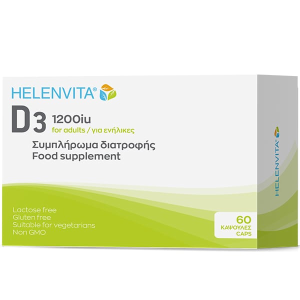 Helenvita Vitamin D3 1.200IU 60 kapele