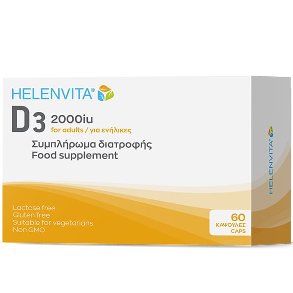Helenvita Vitamin D3 2.000IU 60 kapele