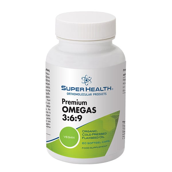 Super Health Premium Omegas 3:6:9 60 kapele