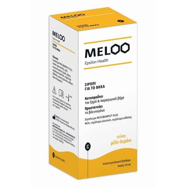Epsilon Health Meloo Syrup for Dry & Productive Cough 175 ml