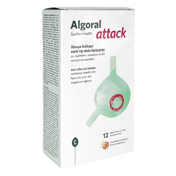 Epsilon Health Algoral Attack Vanilla Biscuit 12x15ml