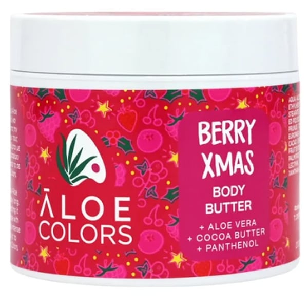 Aloe Colors Berry Xmas Body Butter Krem trupi 200 ml