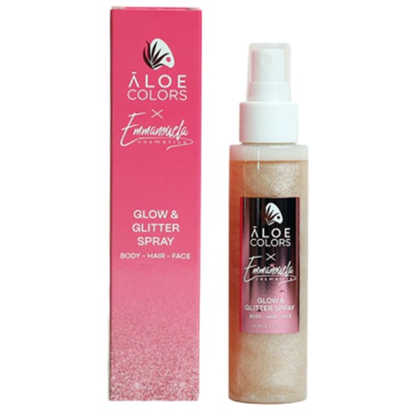 Aloe Colors x Emmanouela Cosmetics Glow & Glitter Spray 100 ml