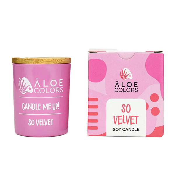 Aloe Colors Soy Candle So Velvet 150g