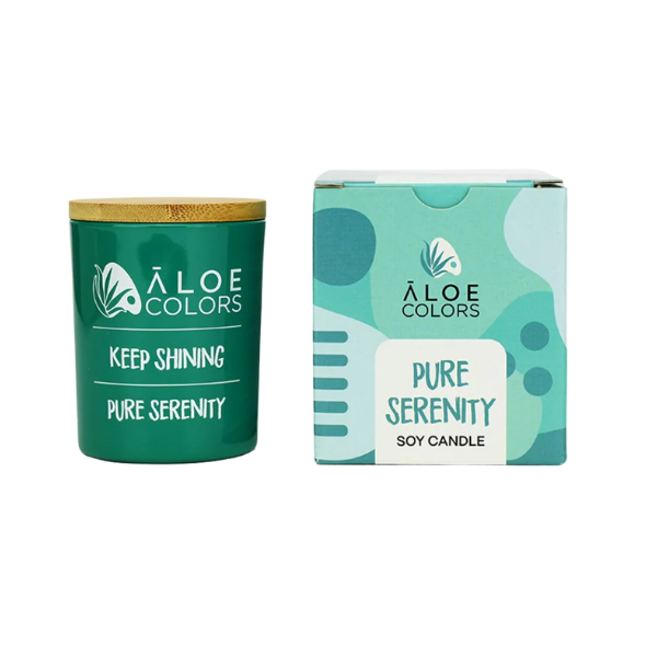 Aloe Colors Soy Candle Pure Serenity 150g