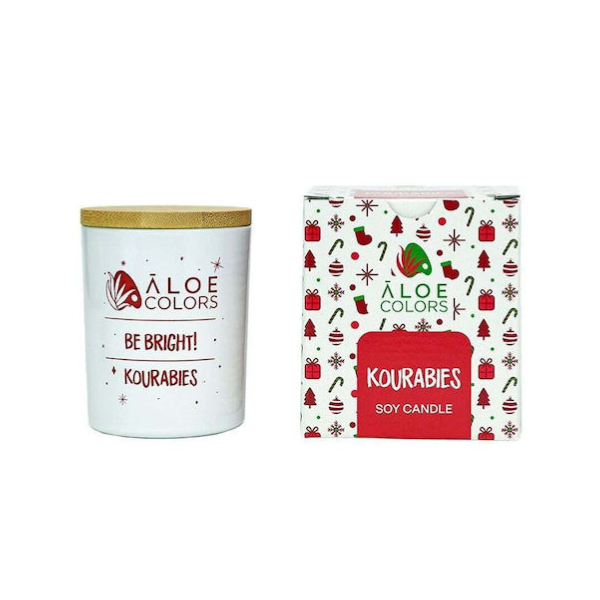 Aloe Colors Soy Candle Kourabies 150g