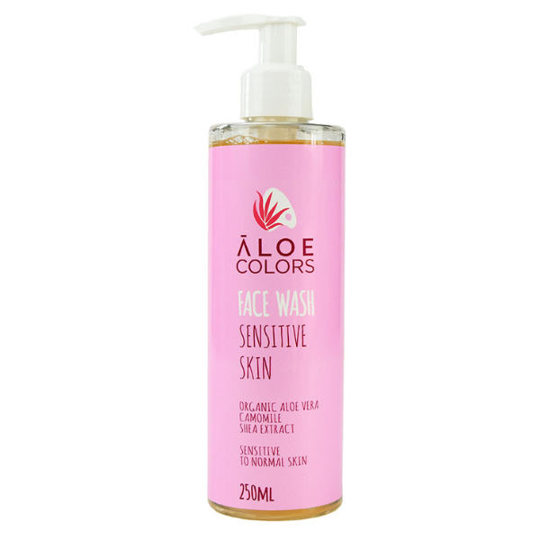 Aloe Colors Face Wash Sensitive to Normal Skin 250 ml