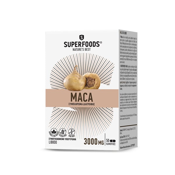 Superfoods Maca 50 kapsula vegjetariane