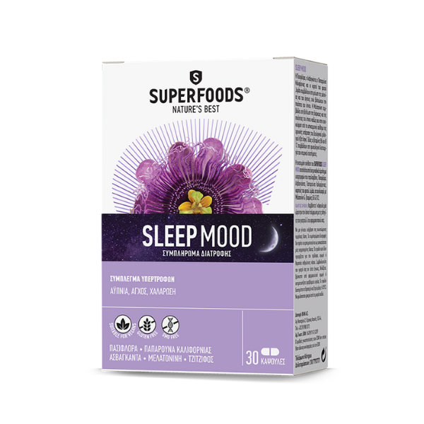 Superfoods Sleep Mood 30 kapsula