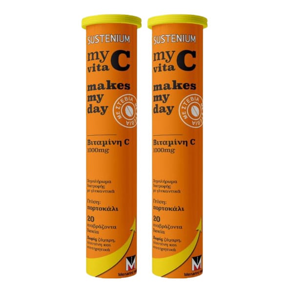 Sustenium My Vita C Makes My Day Vitamin C 1000mg 2 x 20 tableta efektive