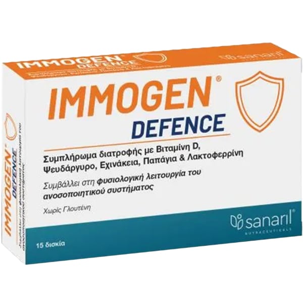 Sanaril Immogen Defence 15 skeda