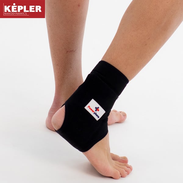 Powerpharm Kepler Far Infrared Ankle Brace 1 copë - 002 E zezë