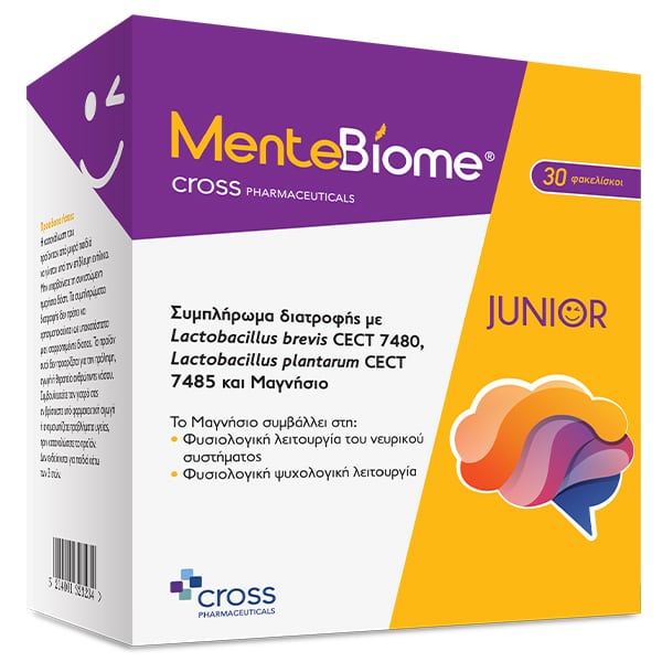 Cross Pharmaceuticals MenteBiome Junior 30 bustina