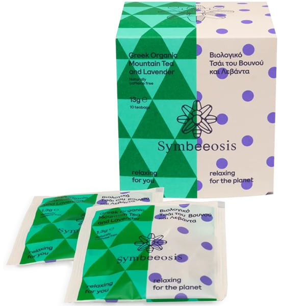 Symbeeosis Greek Organic Mountain Tea Levanter 10 bustina