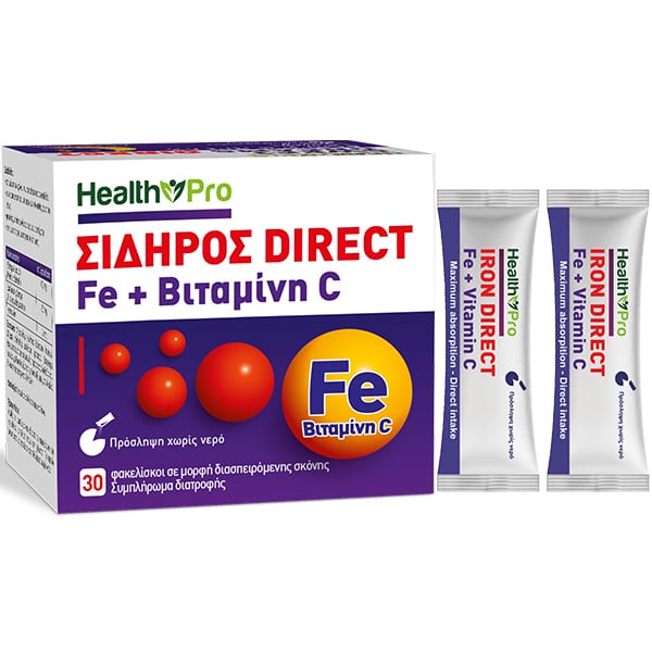 Health Pro Fe +& Vitamin C Direct 30 bustina