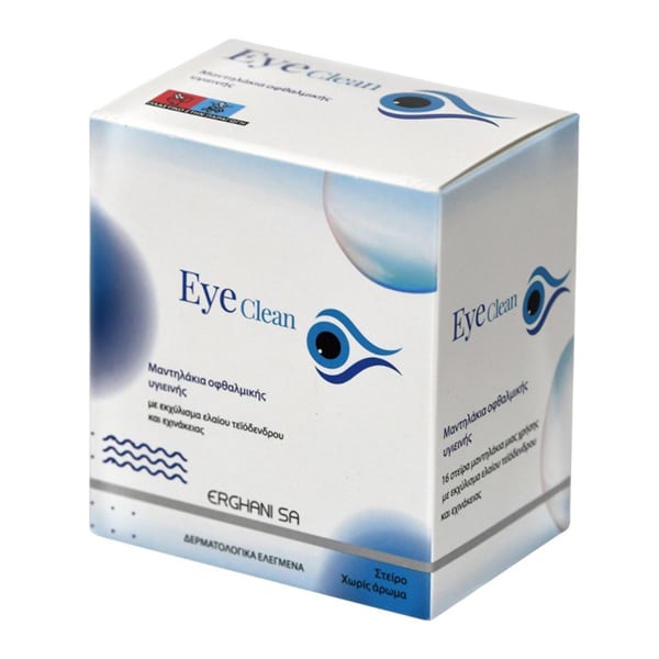 Ergani Eye Clean Eye Hygiene Wipes 16 copë