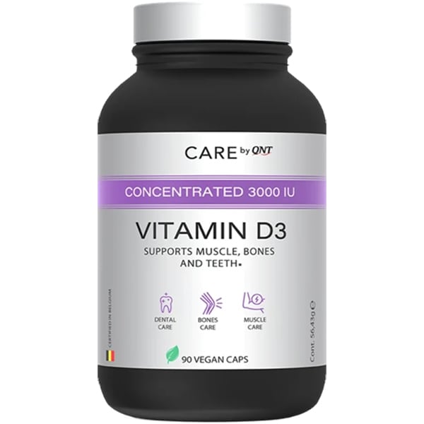 QNT Care Vitamin D3 Concentraded 3000IU 90 ndeshje