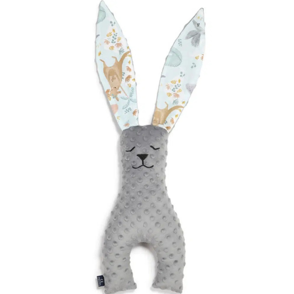 La Millou Small Bunny Minky Bunny Cuddly Toy Dundee & Friends Blue Grey 1 copë
