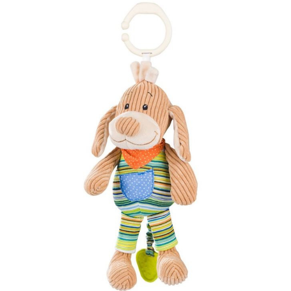 Babyono Soft Musical Dog Toy 1 copë