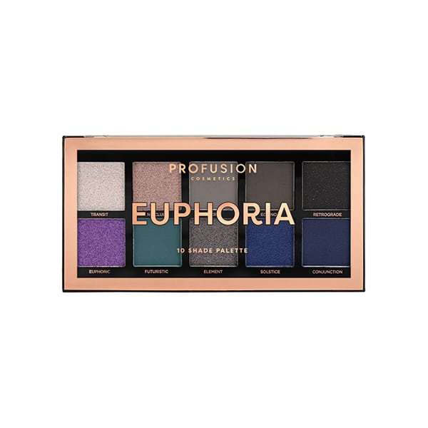 Profusion Cosmetics Euphoria 10 Shade Palette 1 copë