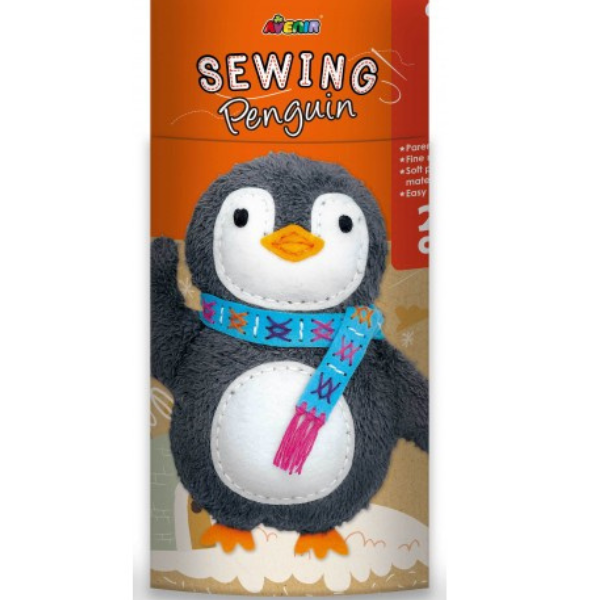 Avenir Sewing Doll Penguin Kukull Pinguini për Fëmijë copë