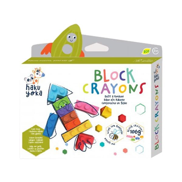 Haku Yoka Block Crayons Set of Crayons - Blocks 1 set - Raketë