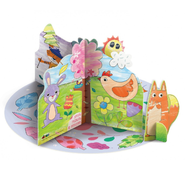 Avenir Crayon Activity 4 Seasons Fun Set aktivitetesh dhe lojërash për fëmijë copë