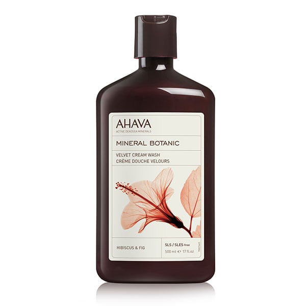 Ahava Mineral Botanic Cream Wash - Hibiscus & Fig 500 ml