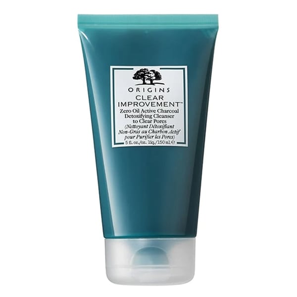 Origins Clear Improvement Zero Oil Active Charcoal Detoxifying Cleanser to Clear Pores 150 ml