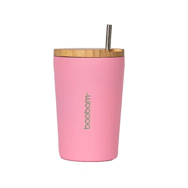 Boobam Cup Lite 350ml - ROZË