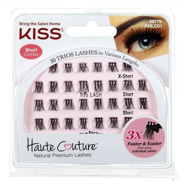 Kiss Haute Couture Trio Lash Classy 30 copë