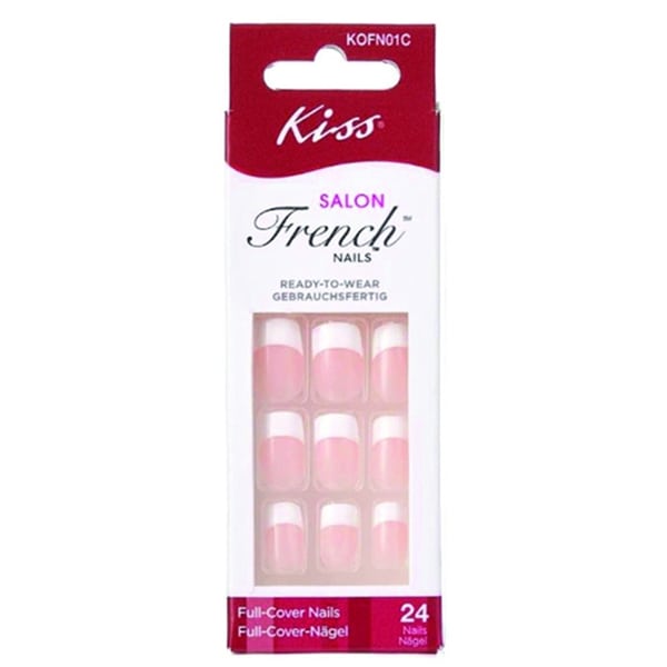 Kiss Salon French Nails Perfect Selfie 24 copë