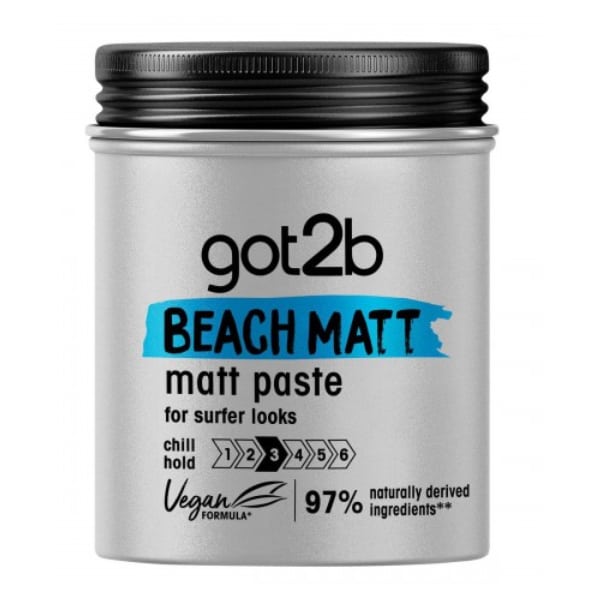 Schwarzkopf Got2B Beach Matt Surfer Look Matt Paste 100 ml