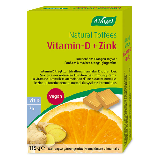 A.Vogel Immune Toffees Orange Vitamin-D & Zinc 115gr