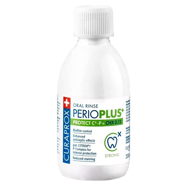 Curaprox Perio Protect CHX 0.12 Mouthwash Strong 200 ml