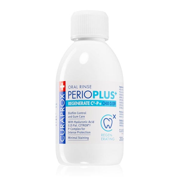 Curaprox Perio Plus Regenerate CHX 0.09 Mouthwash 200 ml