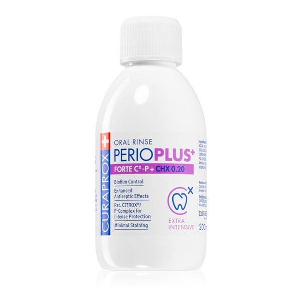 Curaprox Perio Plus Forte CHX 0.20 Mouthwash Extra Intensive 200 ml