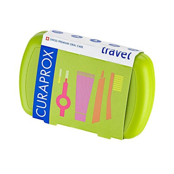 Curaprox Travel Set with Toothpaste, 10ml, Toothbrush, Interdental Brush & Box 1 set - Dashnor i ëmbëlsirave