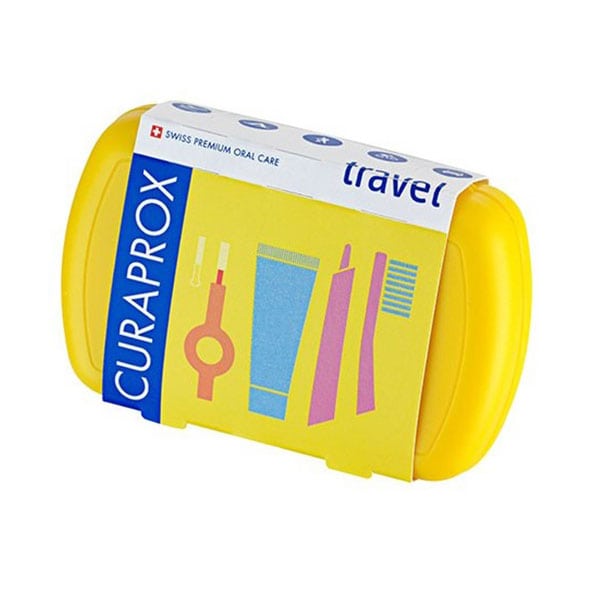 Curaprox Travel Set with Toothpaste, 10ml, Toothbrush, Interdental Brush & Box 1set - Ëndërrimtar
