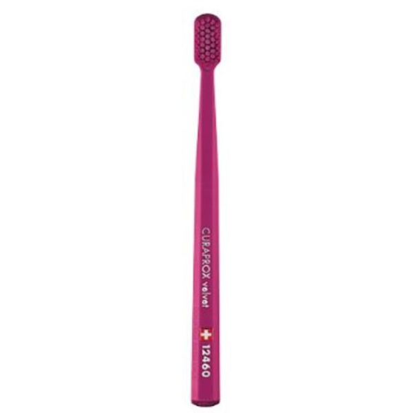 Curaprox Velvet 12460 Ultra Soft Toothbrush 1 copë - Fuksia-Fuksia