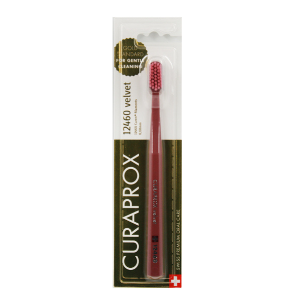 Curaprox Velvet 12460 Ultra Soft Toothbrush 1 copë - Mollë e kalbur - Rozë